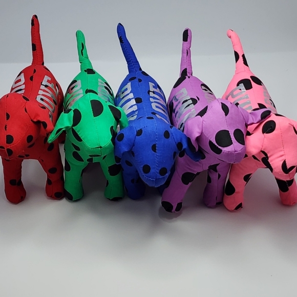 Victoria's Secret PINK Mini Dogs set of 5 - Picture 2 of 2